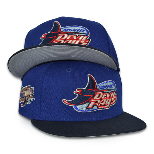 Tampa Bay Devil Rays "PERSONIFICATION OF THE SEA" Exclusive New Era 59Fifty Fitted Hat - Royal/Navy