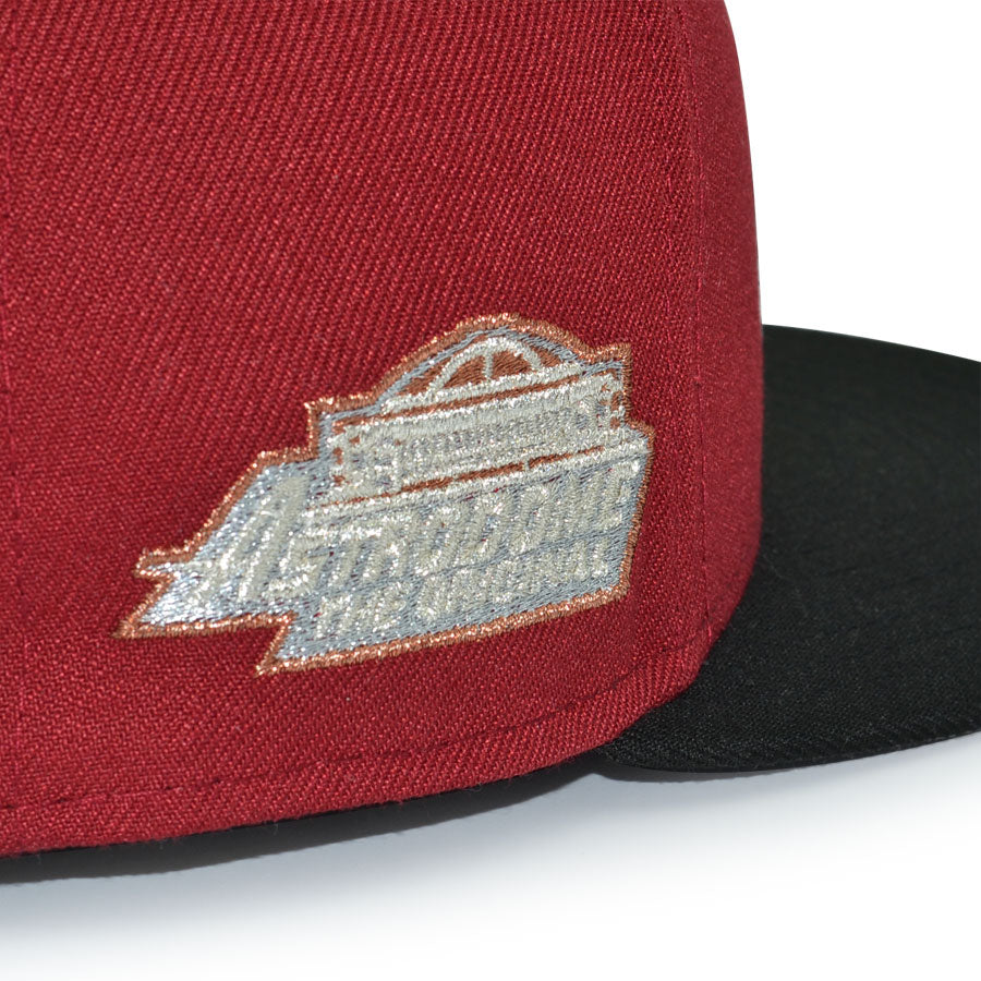 Houston Astros "SAINT BRICK" Exclusive New Era 59Fifty Fitted Hat - Brick/Black