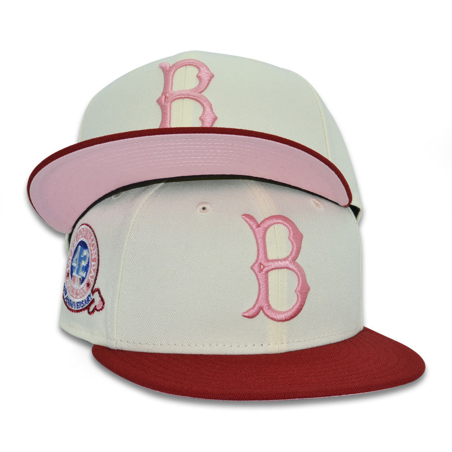 Brooklyn Dodgers "THE BEAUTY" Exclusive New Era 59Fifty Fitted Hat - Chrome/H Red