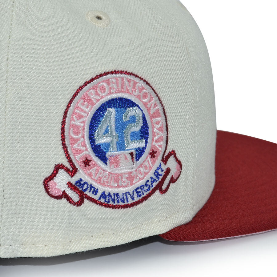 Brooklyn Dodgers "THE BEAUTY" Exclusive New Era 59Fifty Fitted Hat - Chrome/H Red