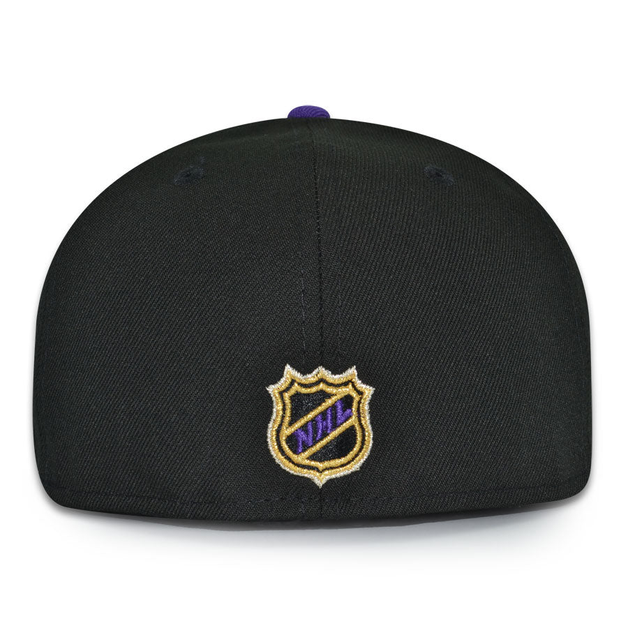 Los Angeles Kings "A RULERS CROWN" Exclusive New Era 59Fifty Fitted Hat - Black/Dark Graphite