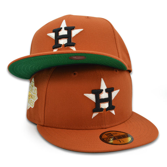 Houston Astros "HOOK'EM" Exclusive New Era 59Fifty Fitted Hat - Texas Orange