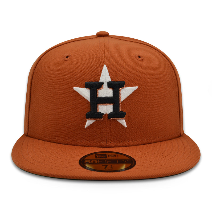 Houston Astros "HOOK'EM" Exclusive New Era 59Fifty Fitted Hat - Texas Orange