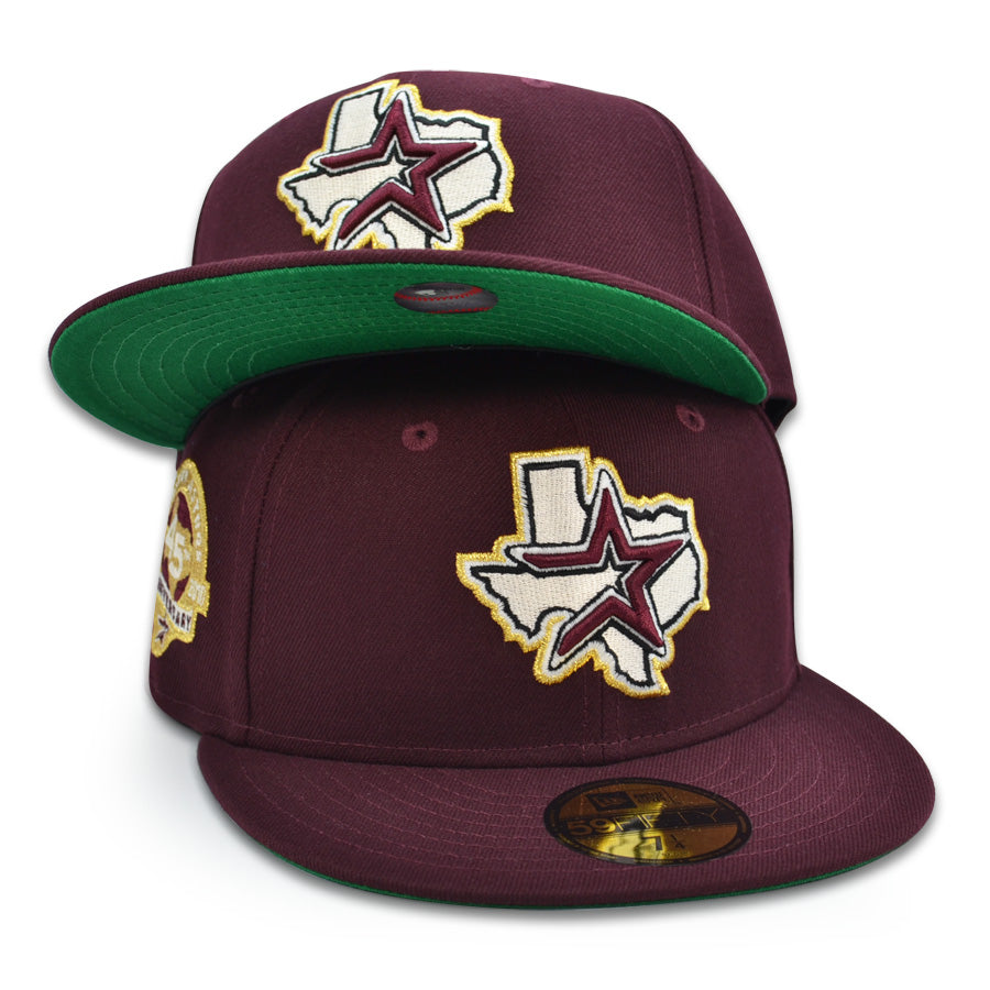 Houston Astros "WHOOP'EM" Exclusive New Era 59Fifty Fitted Hat - Maroon