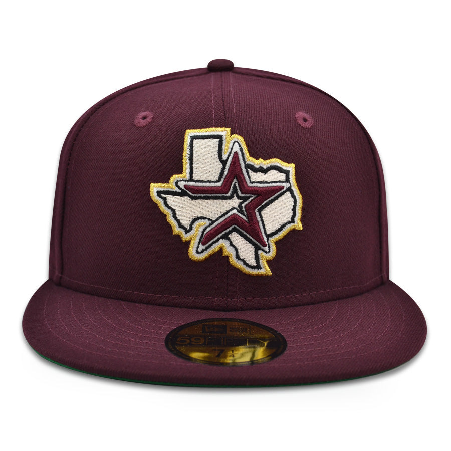 Houston Astros "WHOOP'EM" Exclusive New Era 59Fifty Fitted Hat - Maroon