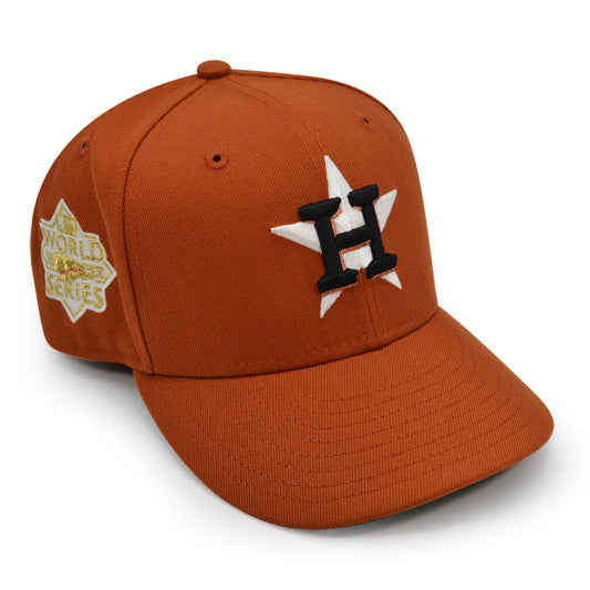 Houston Astros "HOOK'EM" Exclusive New Era 59Fifty Fitted Hat - Texas Orange