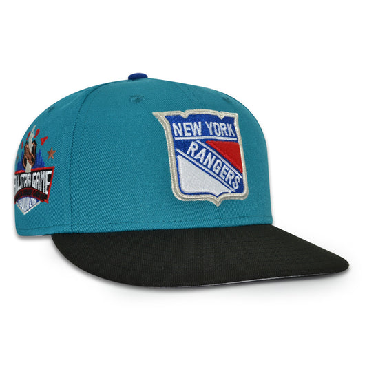 New York Rangers "MESSIAH" Exclusive New Era 59Fifty Fitted Hat - Tidal Wave/Black