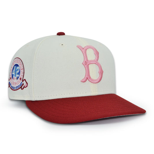 Brooklyn Dodgers "THE BEAUTY" Exclusive New Era 59Fifty Fitted Hat - Chrome/H Red