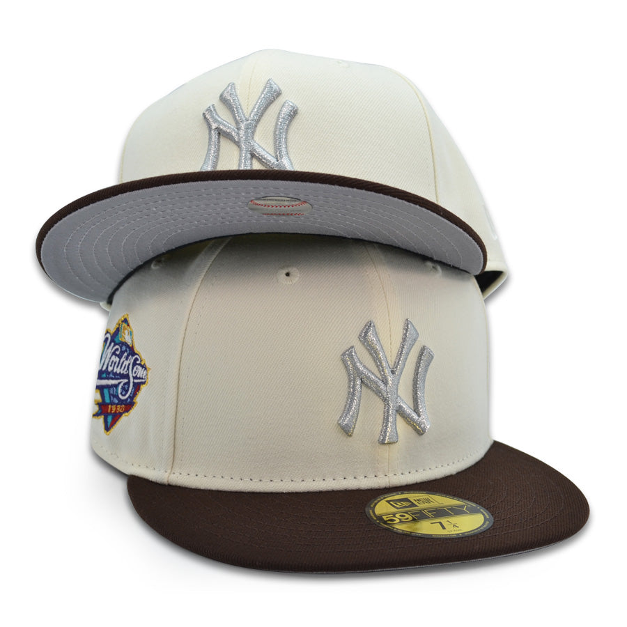 New York Yankees "LUCHINI" Exclusive New Era 59Fifty Fitted Hat -Chrome/Burntwood