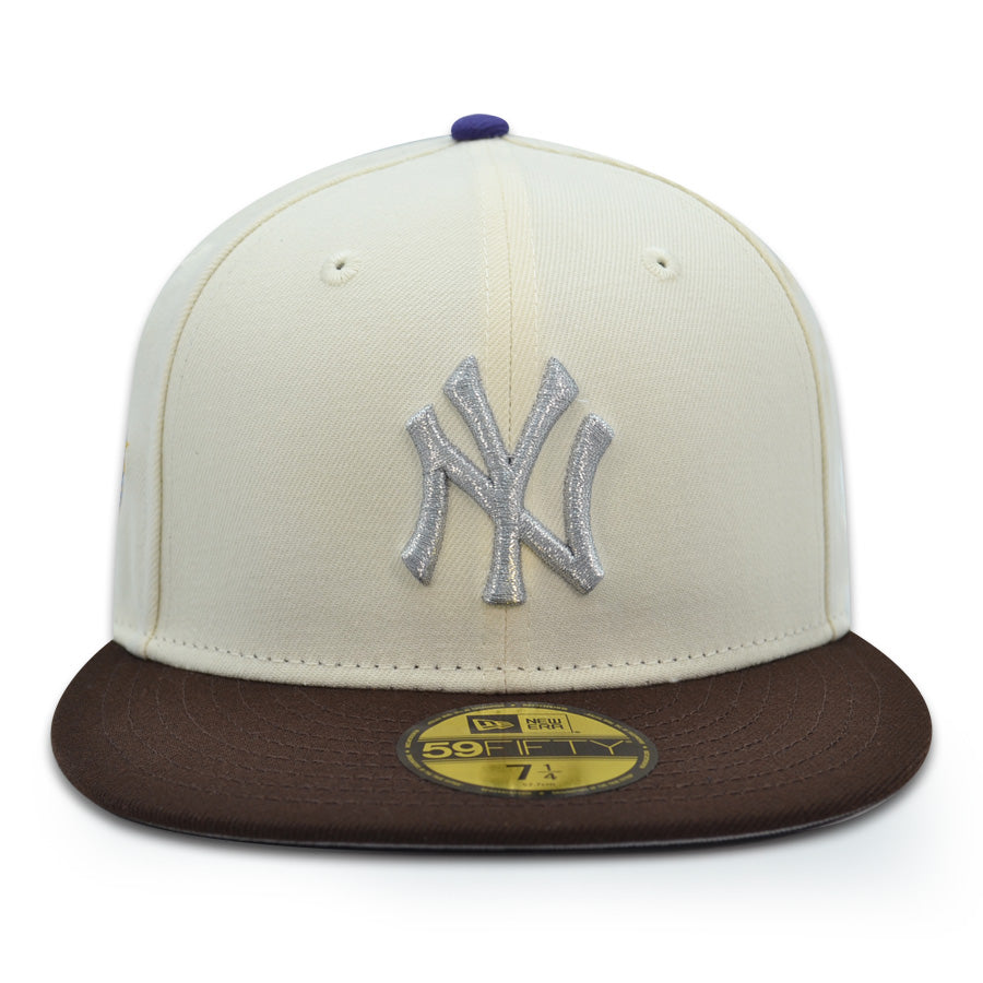 New York Yankees "LUCHINI" Exclusive New Era 59Fifty Fitted Hat -Chrome/Burntwood