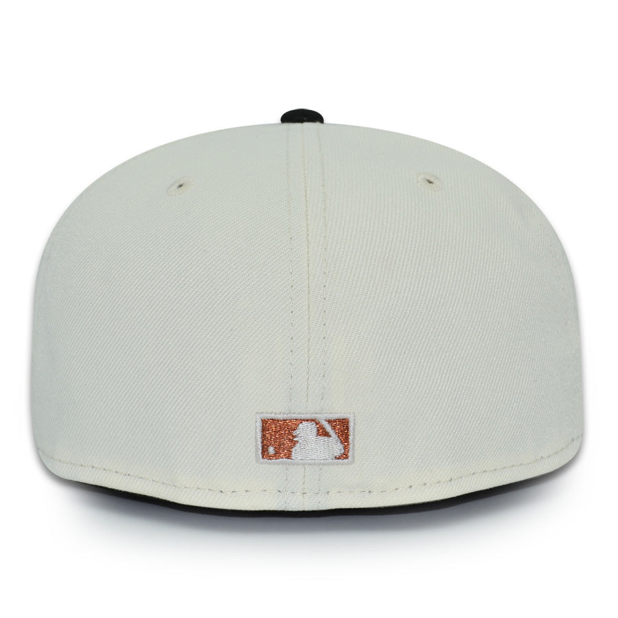 Houston Astros "THE COPPER SCRIPT" Exclusive New Era 59Fifty Fitted Hat - Chrome/Black