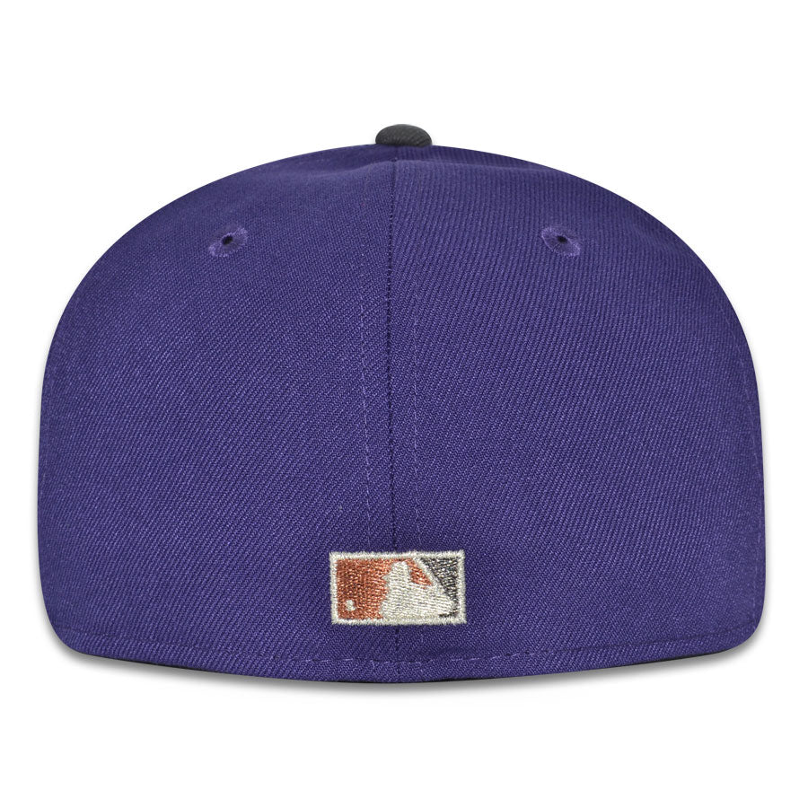 Atlanta Braves "R.V.R" Exclusive New Era 59Fifty Fitted Hat - Purple/Navy