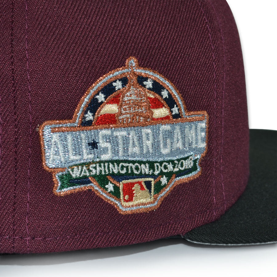 Washington Nationals "GIFTEDDDDD" Exclusive New Era 59Fifty Fitted Hat - Maroon/Black