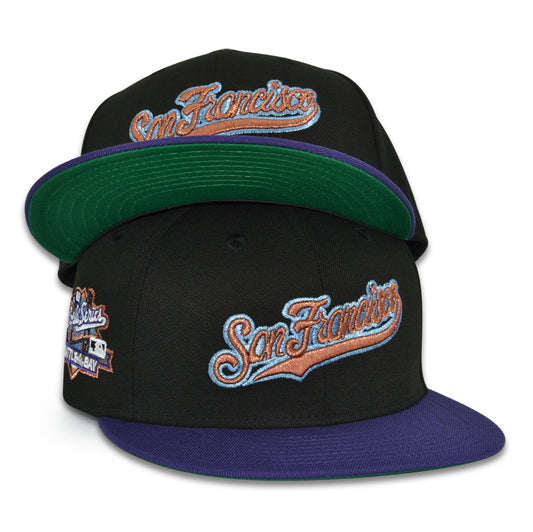 San Francisco Giants "PURPLE RUNTZ" Exclusive New Era 59Fifty Fitted Hat - Black/Purple