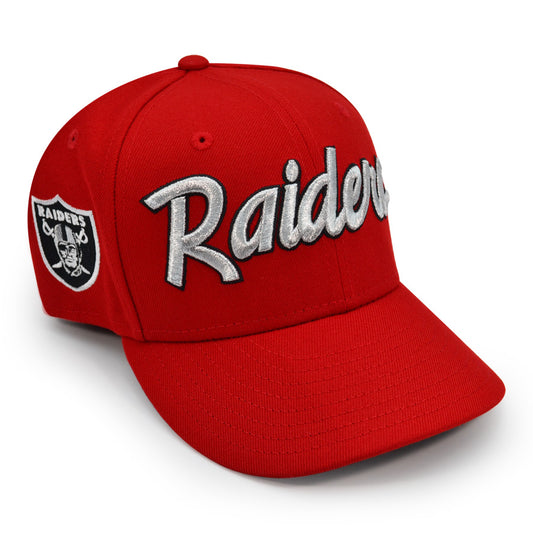 Las Vegas Raiders "RED RAIDERS" Exclusive NFL New Era 59Fifty Fitted Hat -Scarlet