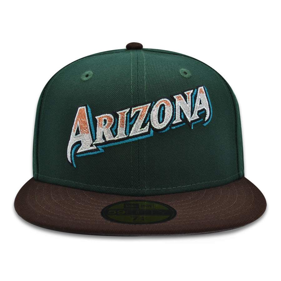 Arizona Diamondbacks "CAMPO VERDE" Exclusive New Era 59Fifty Fitted Hat - Dark Green/Burntwood