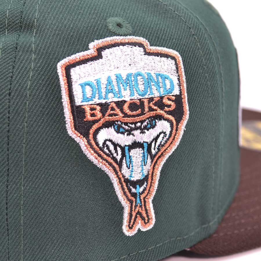 Arizona Diamondbacks "CAMPO VERDE" Exclusive New Era 59Fifty Fitted Hat - Dark Green/Burntwood