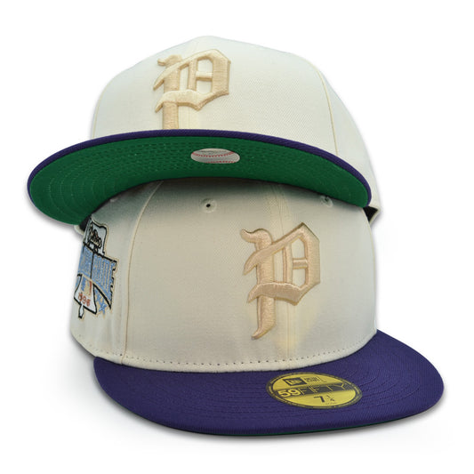 Philadelphia Phillies "POLYNESIAN PHILLIES ll" Exclusive New Era 59Fifty Fitted Hat - Chrome/Purple