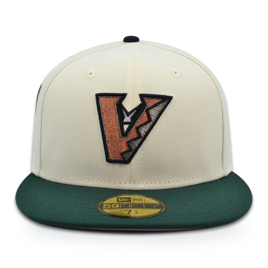 Arizona Diamondbacks "THE VILLE" Exclusive New Era 59Fifty Fitted Hat - Chrome/Dark Green