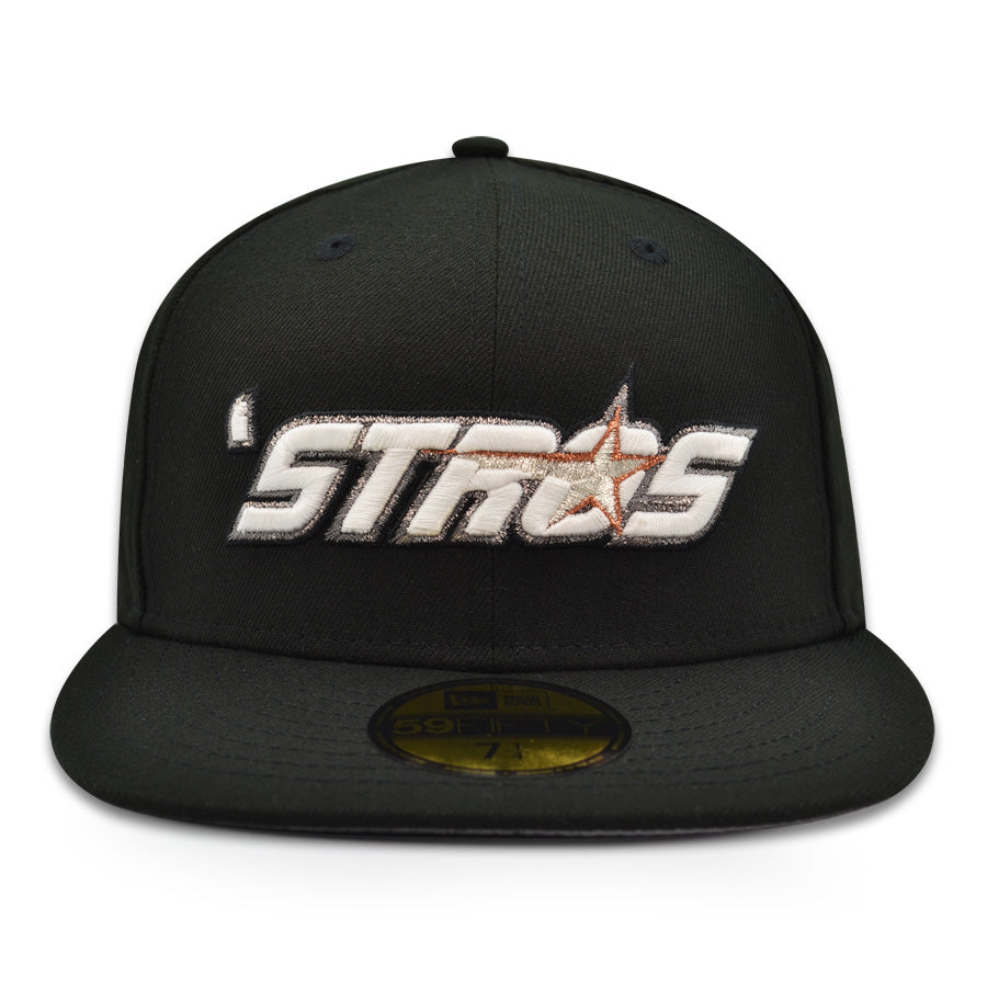 Houston Astros "THE RO" Stros Exclusive New Era 59Fifty Fitted Hat - Black