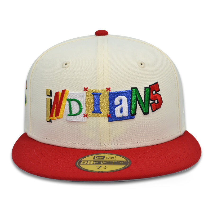 Cleveland Indians Ransom SPRING TRAINING Exclusive New Era 59Fifty Fitted Hat - Chrome