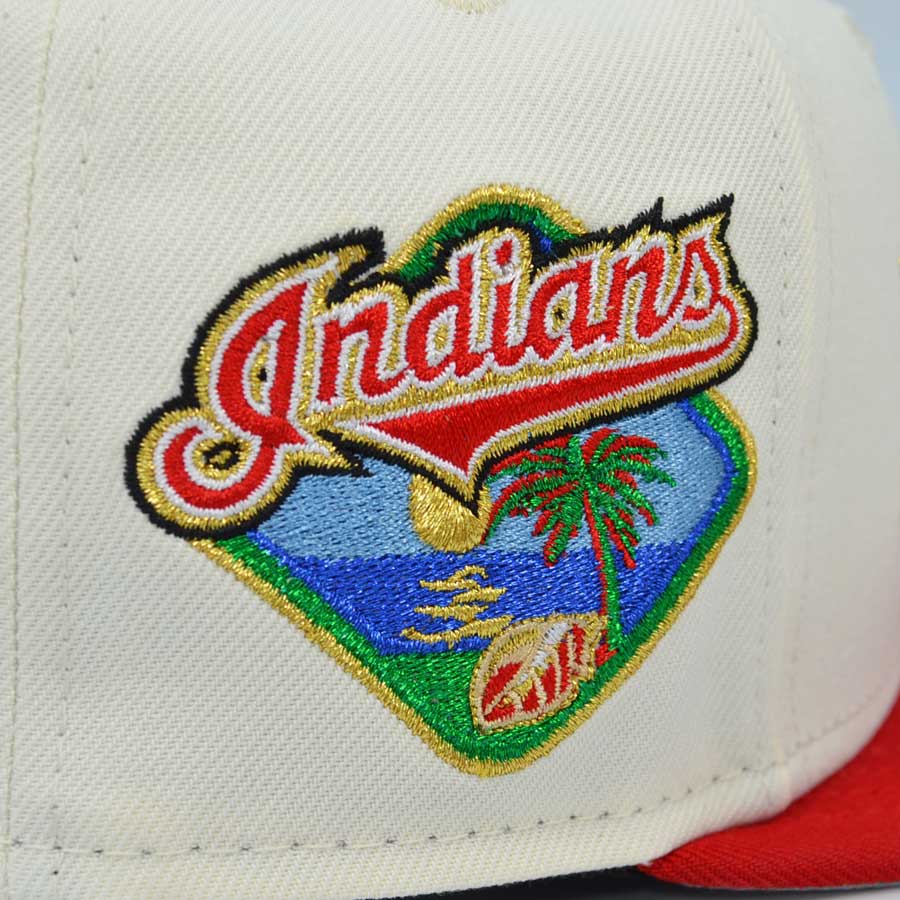 Cleveland Indians Ransom SPRING TRAINING Exclusive New Era 59Fifty Fitted Hat - Chrome