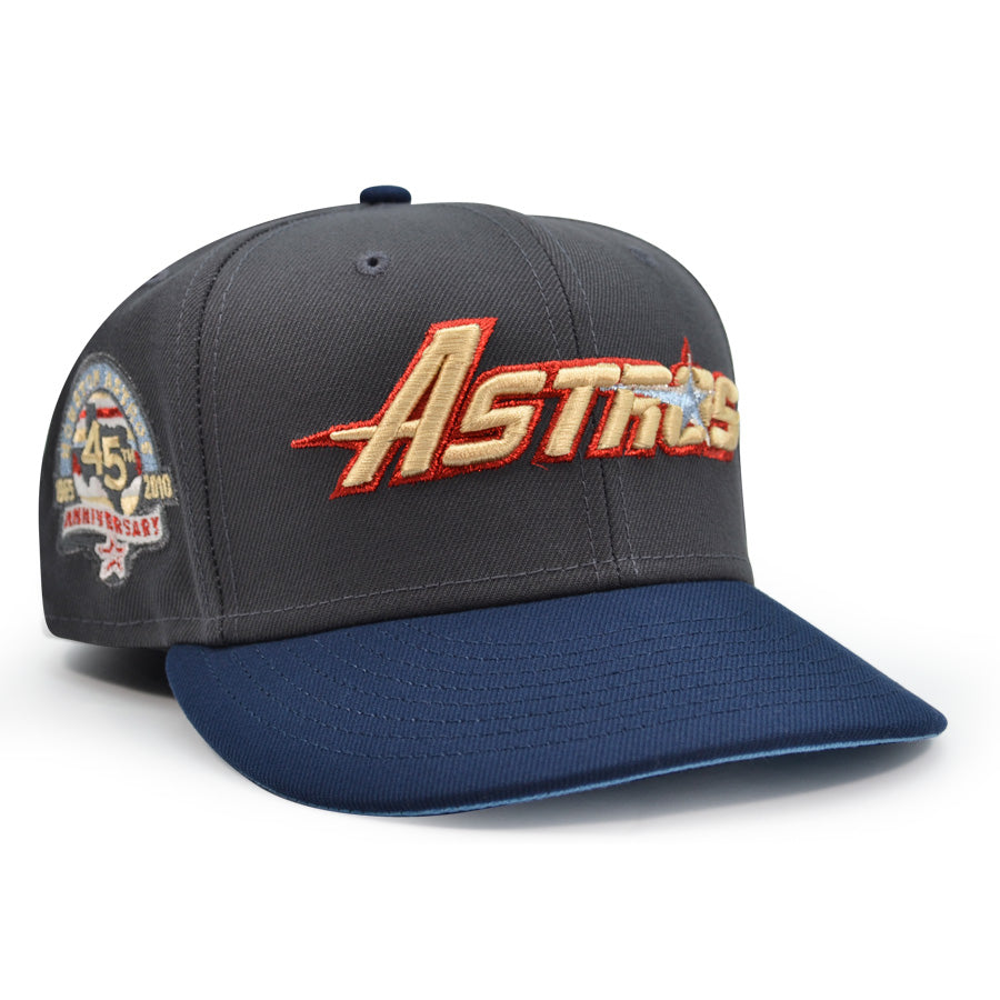 Houston Astros "BITTSM" Exclusive New Era 59Fifty Fitted Hat - Graphite/Ocean Blue