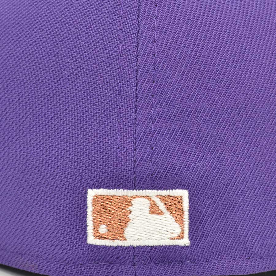 Houston Astros 2000 INAUGURAL SEASON Exclusive New Era 59Fifty Fitted Hat - Purple