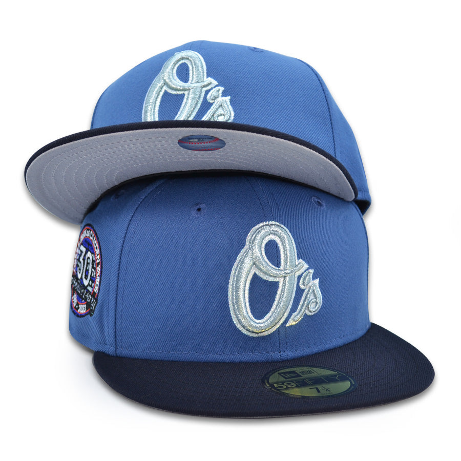 Baltimore Orioles "OBELISK" Exclusive New Era 59Fifty Fitted Hat - Indigo/Black