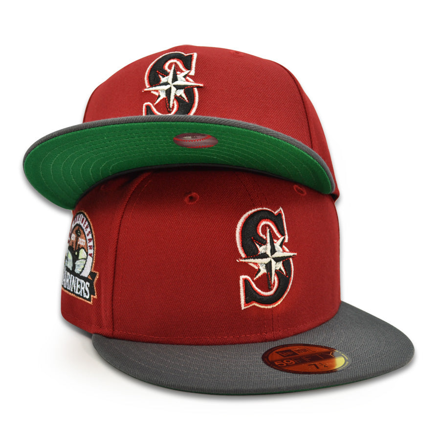 Seattle Mariners "THE SLIFER SEATTLE" Exclusive New Era 59Fifty Fitted Hat - Pinot/Dark Graphite