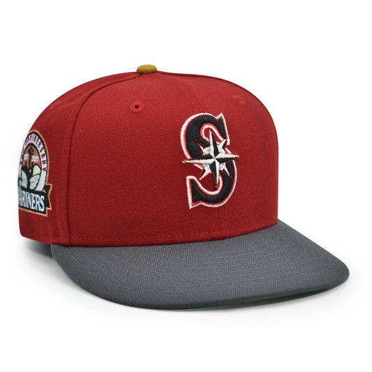 Seattle Mariners "THE SLIFER SEATTLE" Exclusive New Era 59Fifty Fitted Hat - Pinot/Dark Graphite