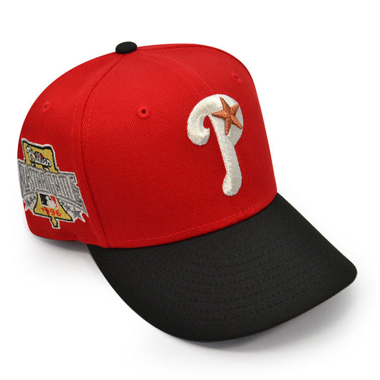 Philadelphia Phillies "DREAMS WORTH MORE THAN MONEY" Exclusive New Era 59Fifty Fitted Hat - Scarlet/Black