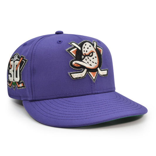 Anaheim Ducks "BOMBAY" Exclusive New Era 59Fifty Fitted Hat - Orchid