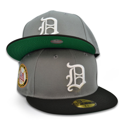 Detroit Tigers "DETROIT PLAYA" Exclusive New Era 59Fifty Fitted Hat - Misty Morning/Black