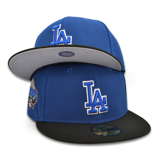 Los Angeles Dodgers "TRIP TO CALI" Exclusive New Era 59Fifty Fitted Hat - Song Bird/Black