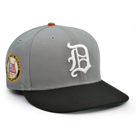 Detroit Tigers "DETROIT PLAYA" Exclusive New Era 59Fifty Fitted Hat - Misty Morning/Black