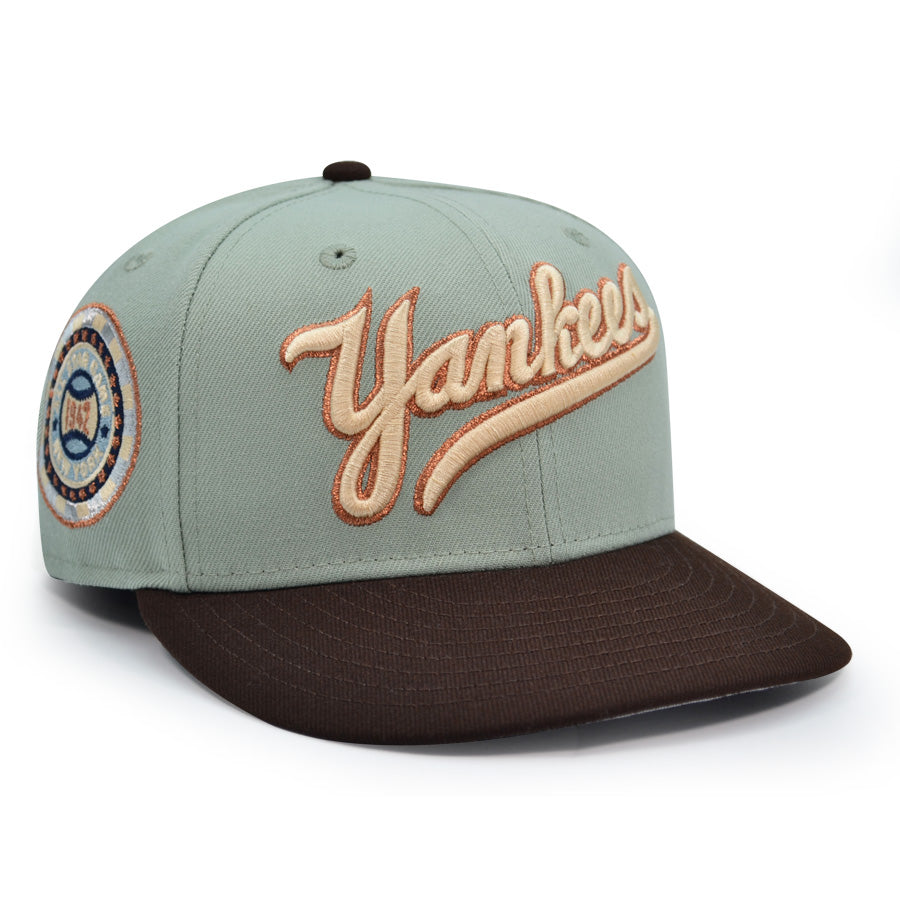 New York Yankees "MO MONEY MO PROBLEMS" Exclusive New Era 59Fifty Fitted Hat - Everest/Burntwood