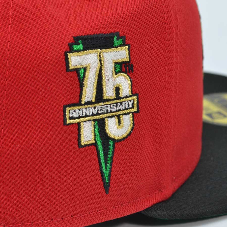 Chicago Blackhawks "T-HAWK" Exclusive New Era 59Fifty Fitted Hat - Scarlet/Black