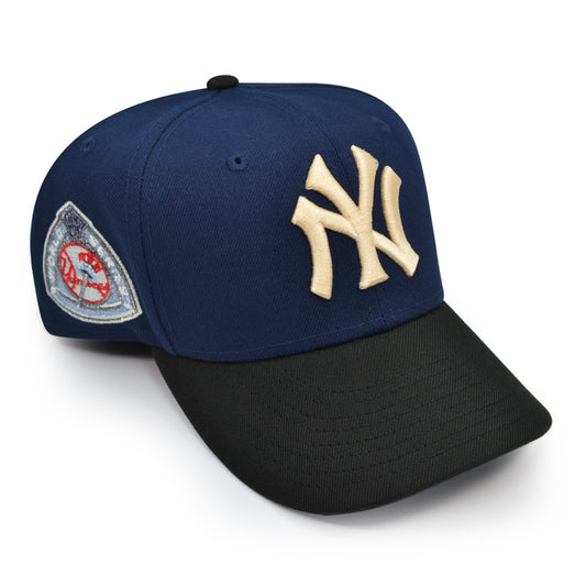 New York Yankees "OOODLES" 1950 World Series Exclusive New Era 59Fifty Fitted Hat - Ocean Blue/Black