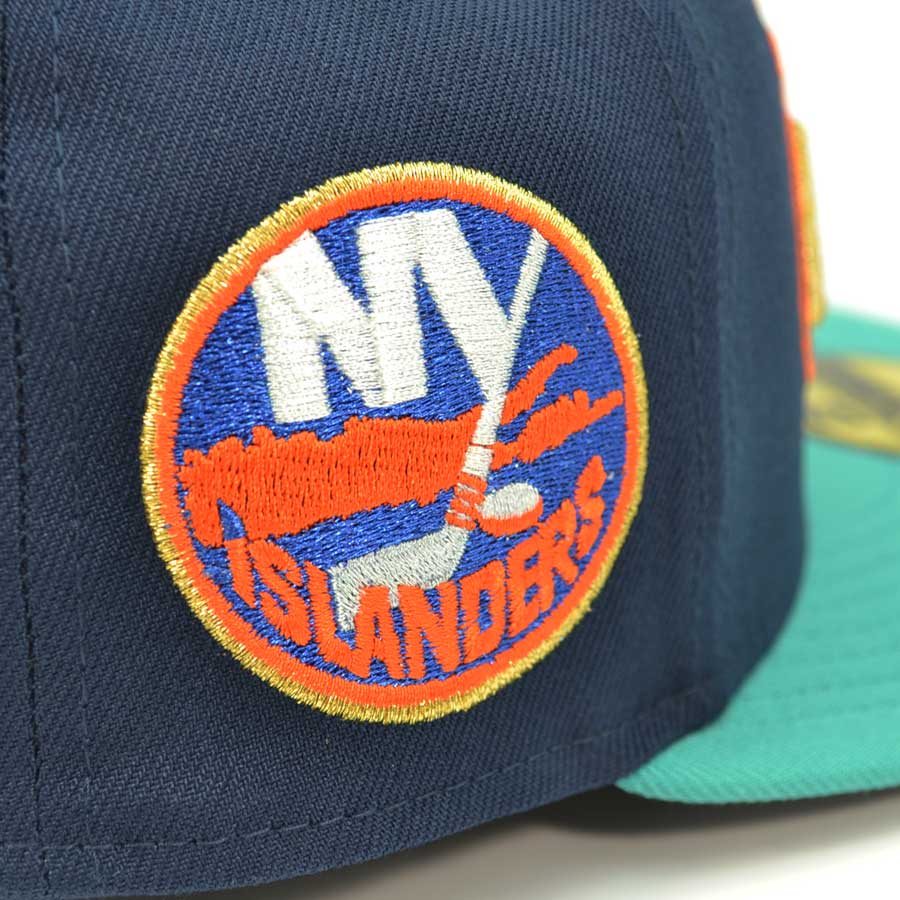 New York Islanders "THE SURF" Exclusive New Era 59Fifty Fitted Hat - Ocean Side/Teal