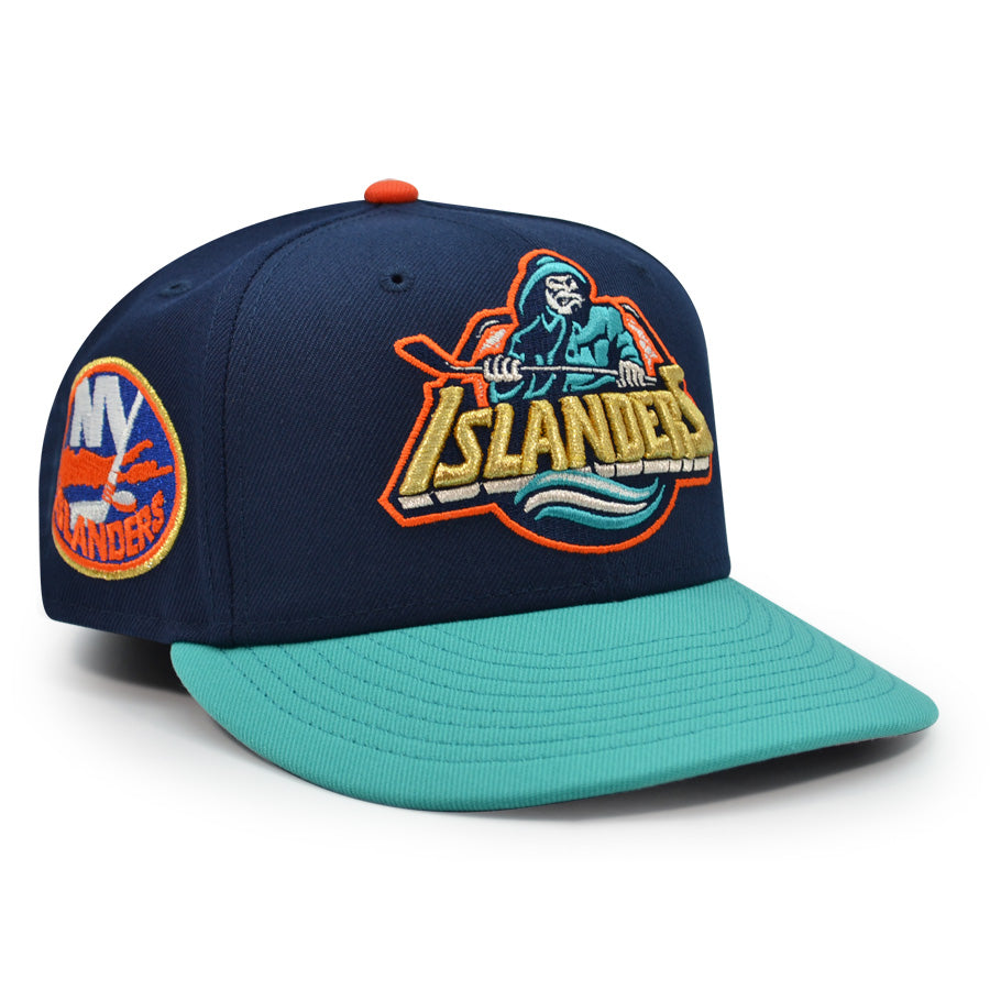 New York Islanders "THE SURF" Exclusive New Era 59Fifty Fitted Hat - Ocean Side/Teal