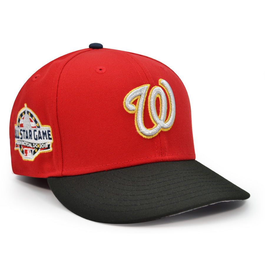 Washington Nationals "CAPITOL CONNECTION" Exclusive New Era 59Fifty Fitted Hat - Scarlet/Black