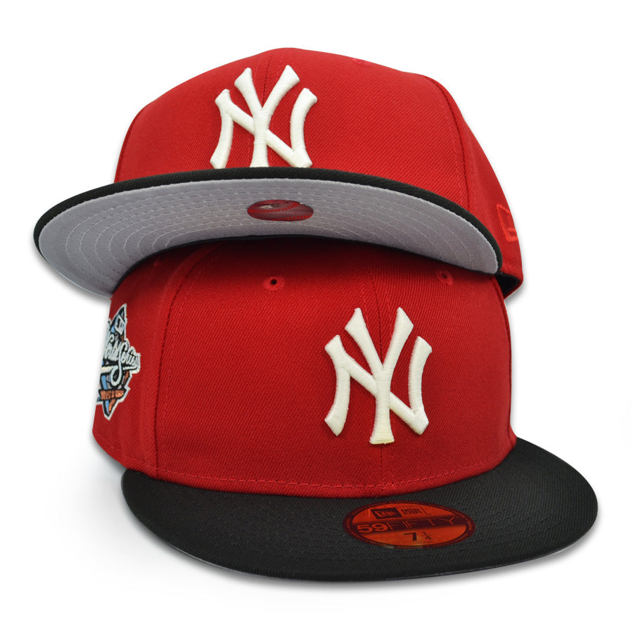 New York Yankees "ICEBERG" 1998 World Series Exclusive New Era 59Fifty Fitted Hat - Red/Black