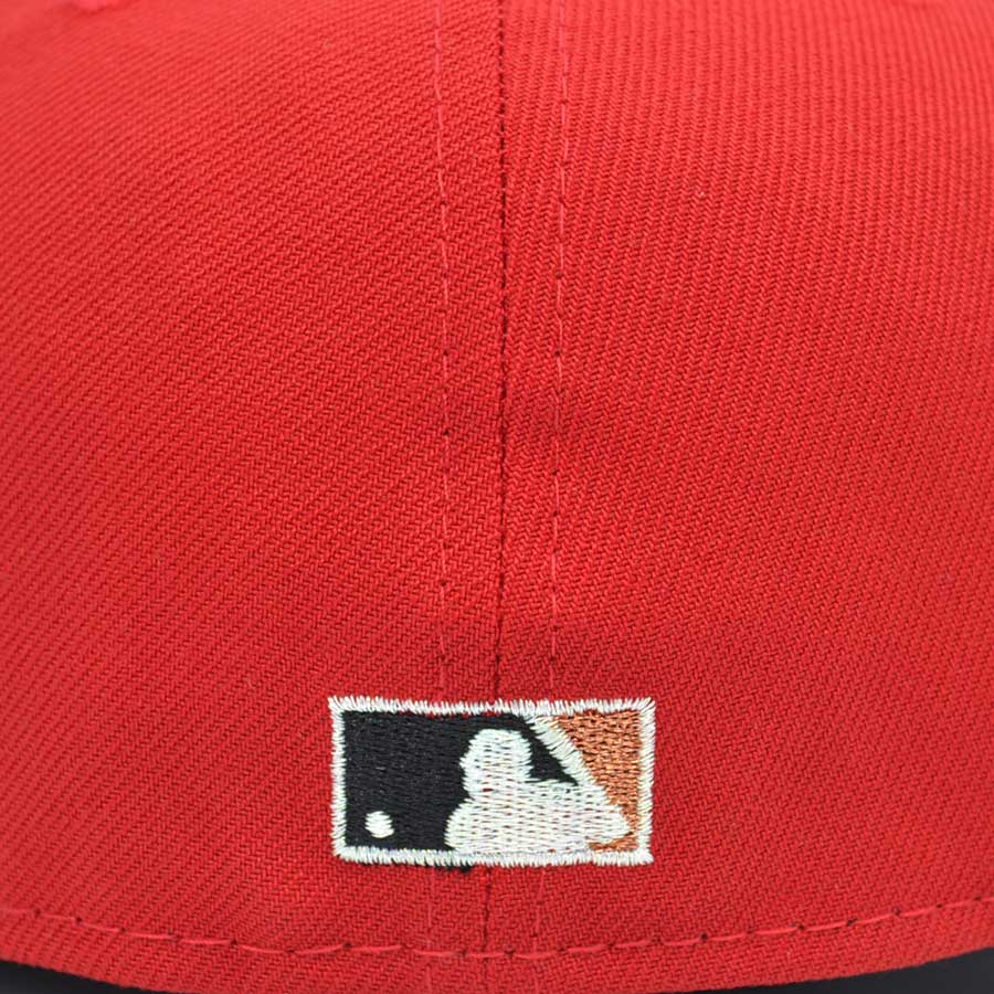 New York Yankees "ICEBERG" 1998 World Series Exclusive New Era 59Fifty Fitted Hat - Red/Black