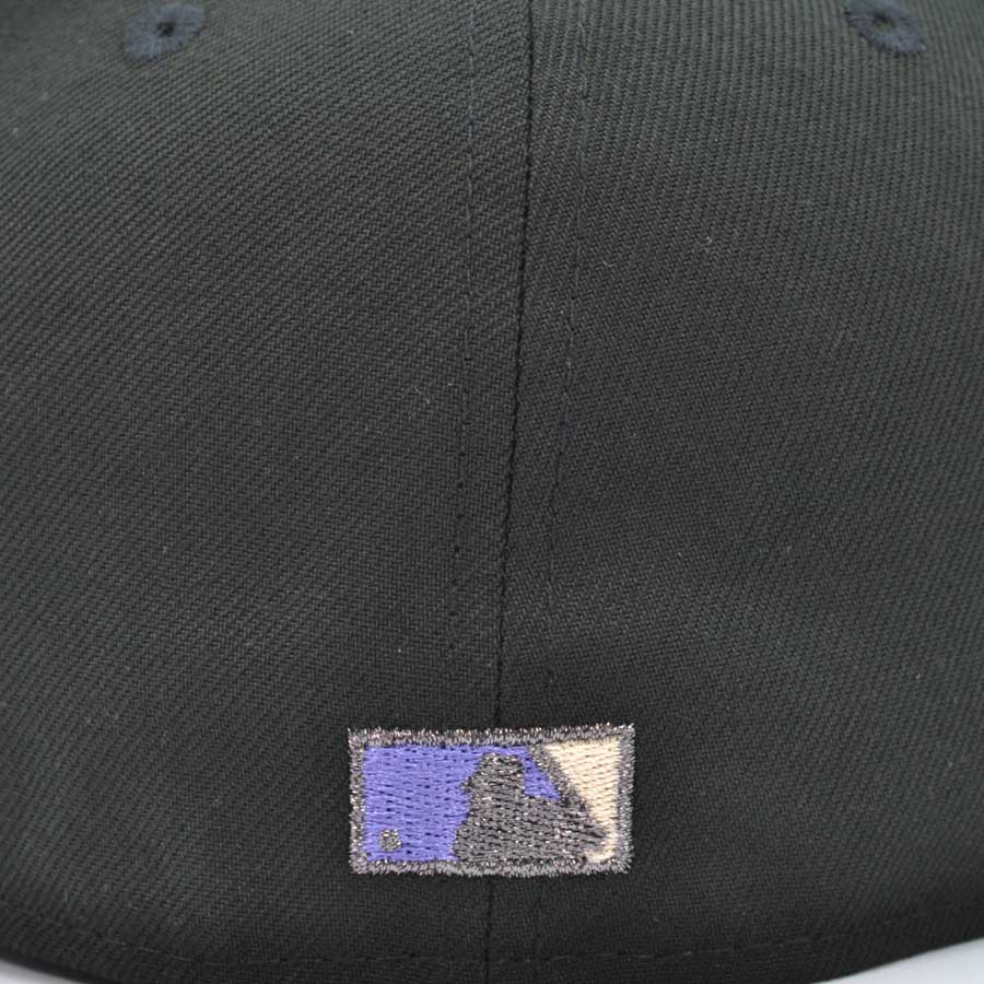 Washington Nationals "PROSPECT ST" Exclusive New Era 59Fifty Fitted Hat - Black/Mauve