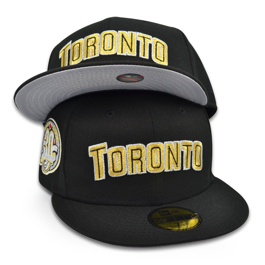 Toronto Blue Jays "BLACK OF BIRD" Exclusive New Era 59Fifty Fitted Hat - Black