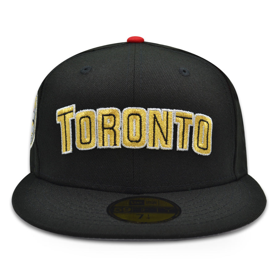 Toronto Blue Jays "BLACK OF BIRD" Exclusive New Era 59Fifty Fitted Hat - Black