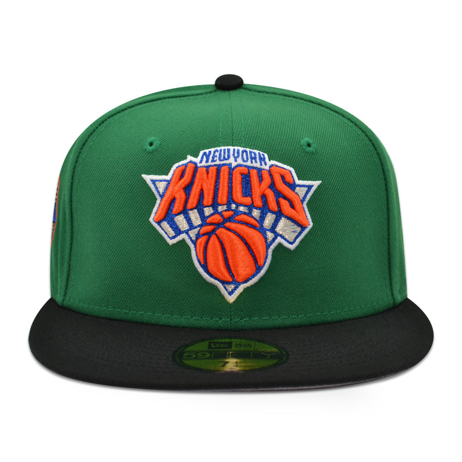 New York Knicks "THE VILLAIN " Exclusive New Era 59Fifty Fitted Hat - Kelly/Black