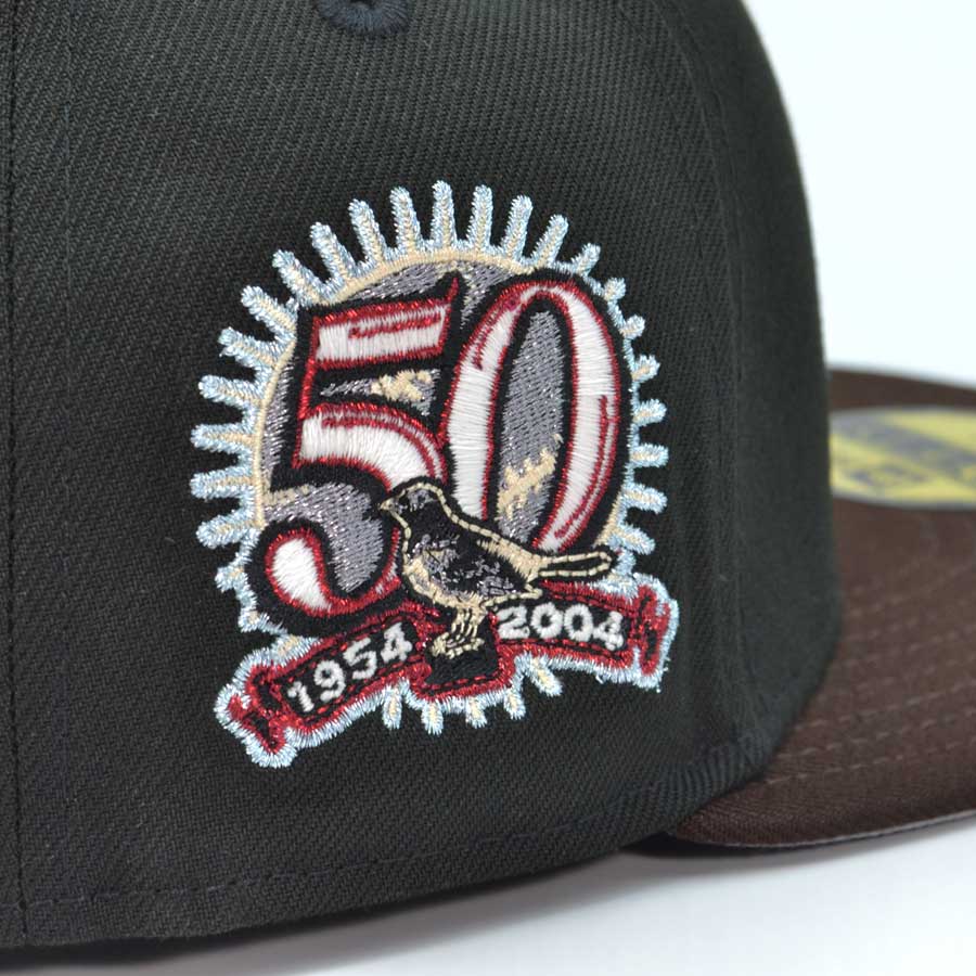 Baltimore Orioles "SONS OF OAHU" Exclusive New Era 59Fifty Fitted Hat - Black/Burntwood