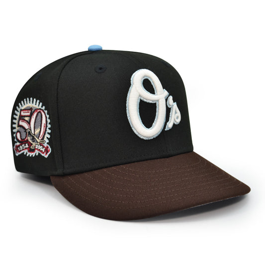 Baltimore Orioles "SONS OF OAHU" Exclusive New Era 59Fifty Fitted Hat - Black/Burntwood